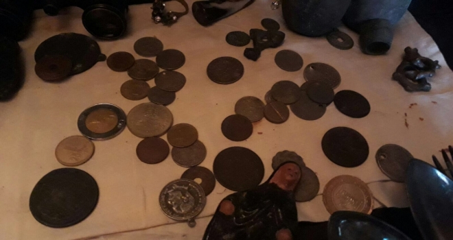 Top Mermisinin Patladığı Evden Tarih Fışkırdı
