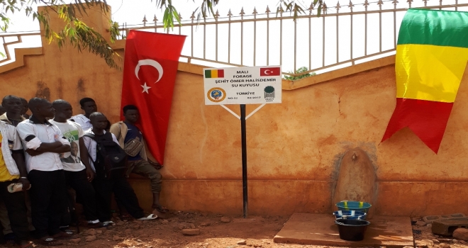 Malide Ömer Halisdemir Adına Su Kuyusu Açıldı
