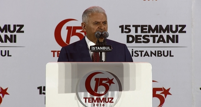 Başbakan Yıldırım: Milletimizin Darbecilere Darbeyi Vurmuştur
