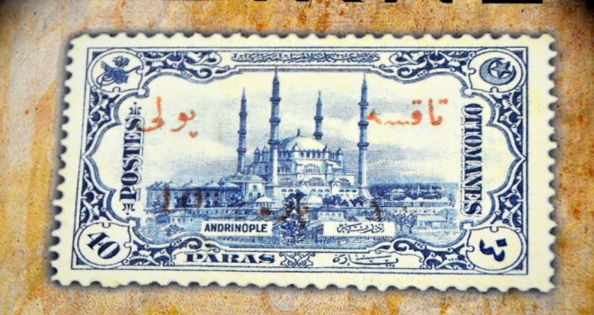 İlk Resimli Posta Pulunda Selimiye Camii Yer Almış