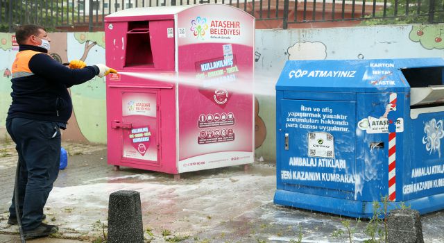 Ataşehir'de geri dönüşüm atıkları yeniden toplanıyor