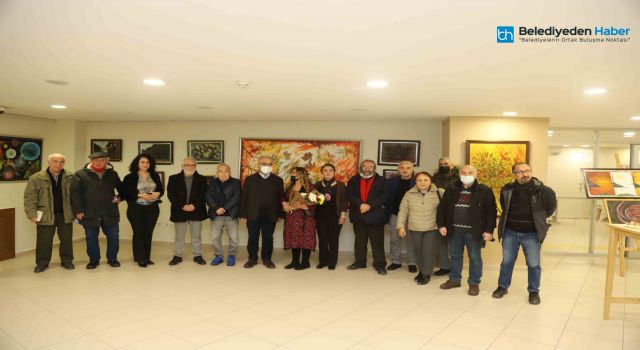 “RENKLERİN DİLİ” ADLI RESİM SERGİSİ KARTAL BELEDİYESİ’NDE AÇILDI