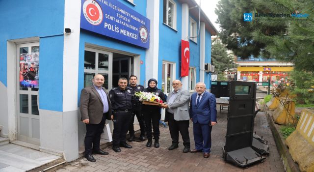 KARTAL BELEDİYESİ’NDEN POLİS HAFTASI NEDENİYLE POLİS TEŞKİLATINA ZİYARET