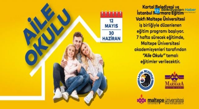 Kartal Belediyesi “Aile Okulu” Eğitim Semineri Düzenliyor