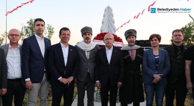 ÇERKES SÜRGÜNÜ ANMASI CHP GENEL BAŞKANI KEMAL KILIÇDAROĞLU’NUN KATILIMI İLE GERÇEKLEŞTİ