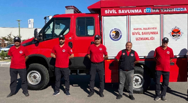 KARTAL BELEDİYESİ, SİVİL SAVUNMA ARAÇ FİLOSUNU GENİŞLETİYOR