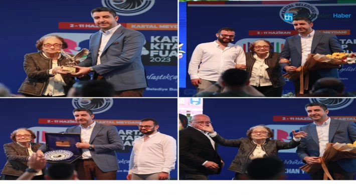 3. Kartal Kitap Fuarı’nda Yazar Gülten Dayıoğlu’na Onur Ödülü