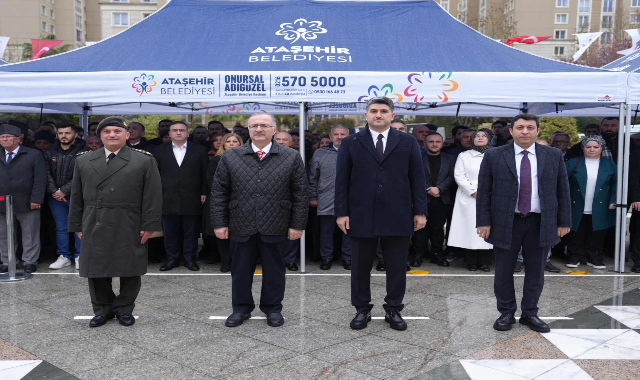 Çanakkale Zaferi Ataşehir’de Törenle Anıldı