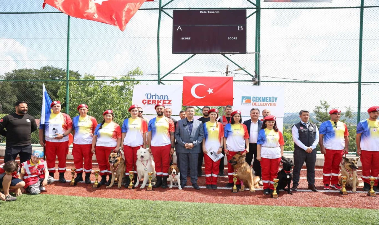 Çekmeköy, Arama Kurtarma Köpekleri Şampiyonasına Ev Sahipliği Yaptı
