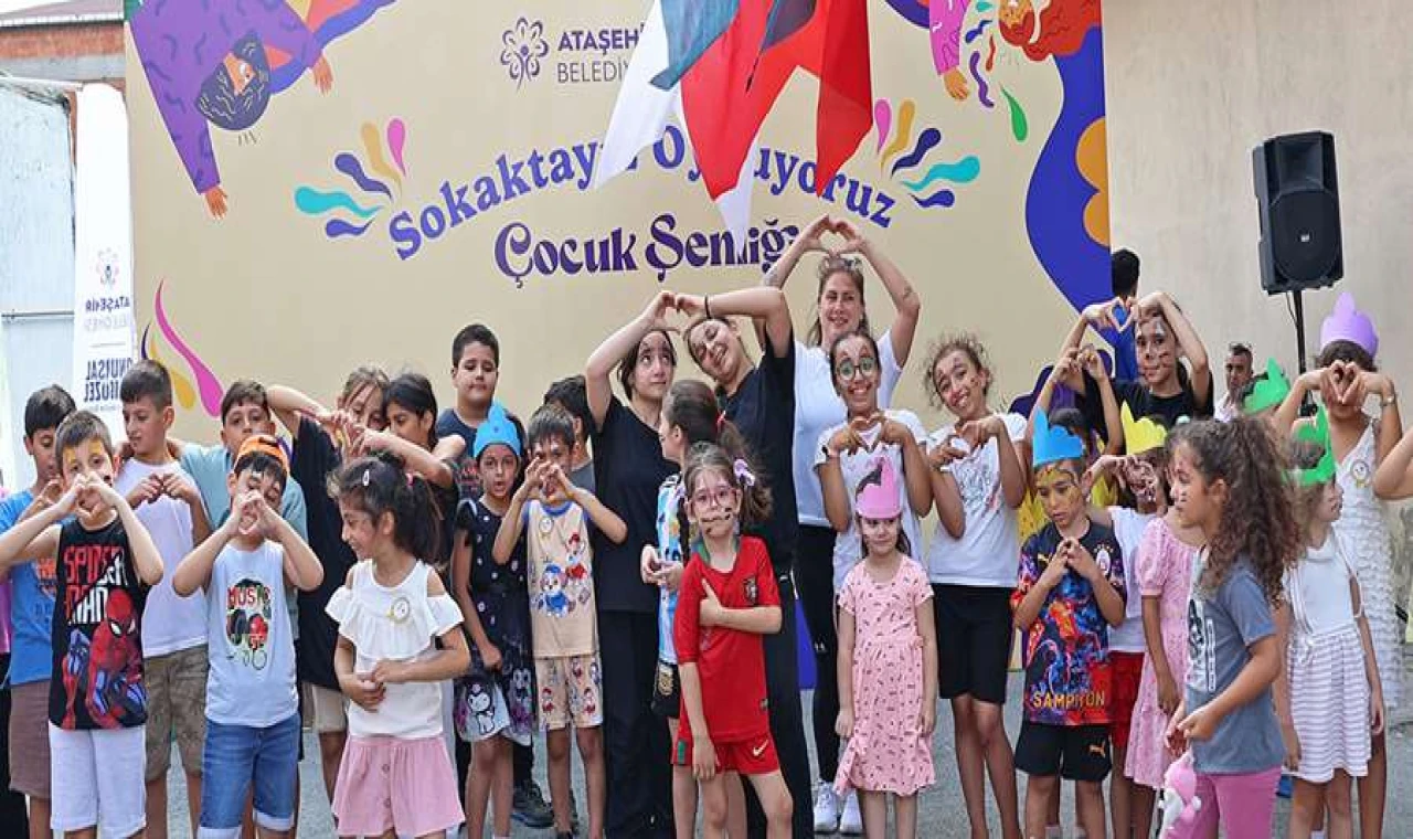 Çocuk Şenliği Yeniçamlıca Mahallesi’nde