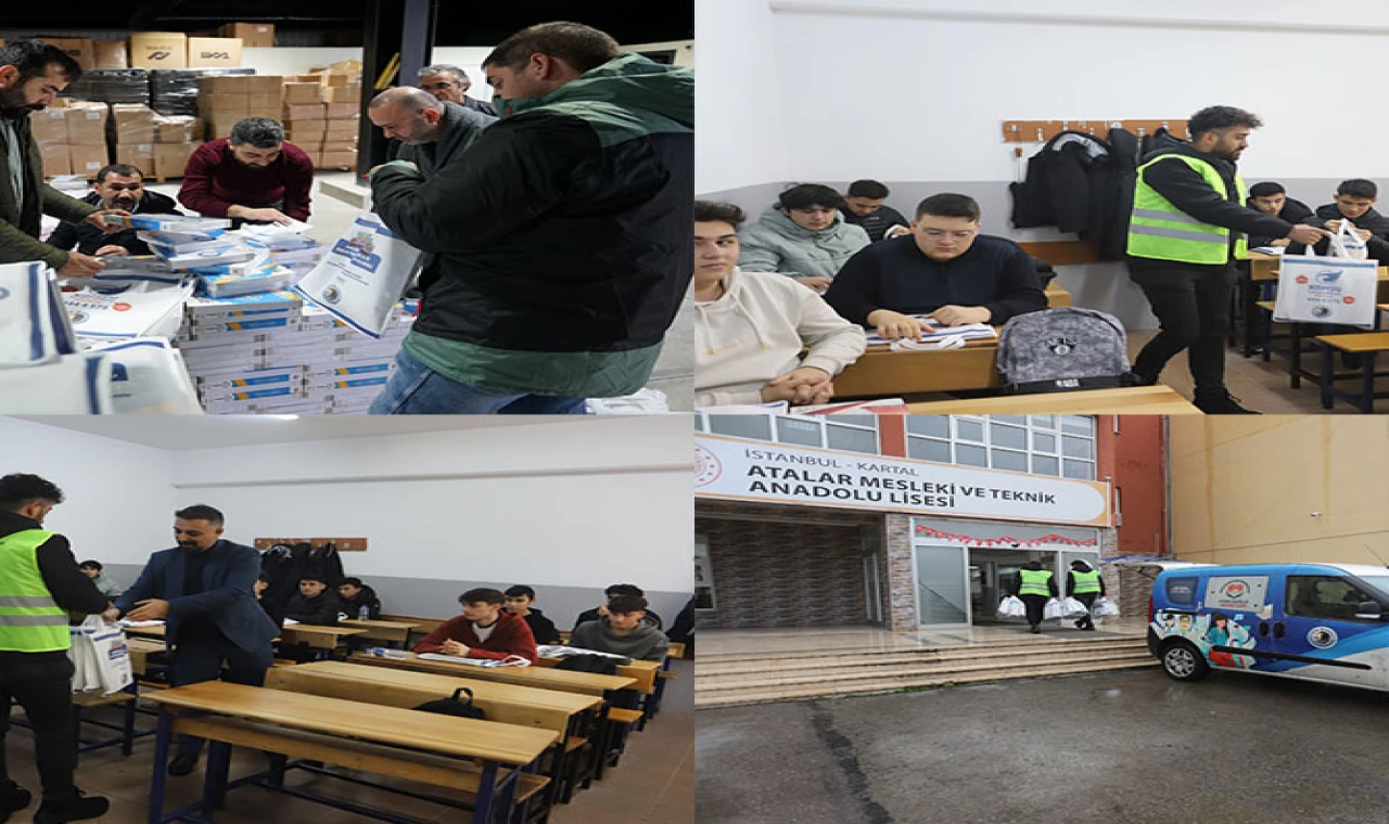 Kartal Belediyesi’nden 10 Bin Öğrenciye Sınav Kitabı Desteği