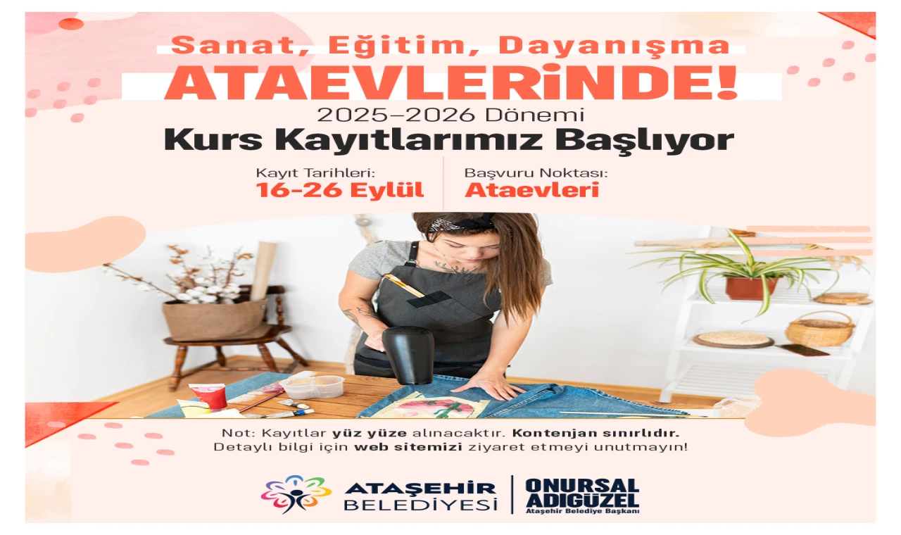 Ataevleri Sanat ve Eğitimin Adresi Oluyor