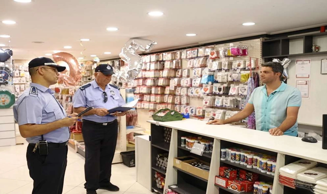 Zabıta Ekiplerinden Havai Fişek ve Yanıcı Madde Denetimi