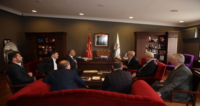 Başkan Hasan Can’dan KEYAP Yönetim Kurulu Başkanı Mehmet Nuri Kuriş’e Ziyaret