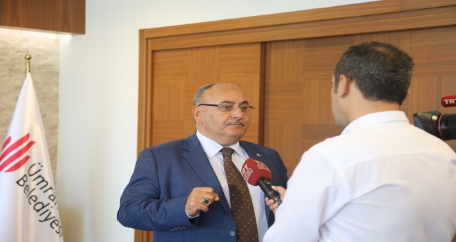 Başkan Hasan Can, TRT Haber’e Ümraniye’nin Kentsel Dönüşüm Sürecini AnlattI.