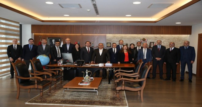 Başkan Hasan Can AYEDAŞ Yetkilileri İle İstişare Toplantısı Yaptı