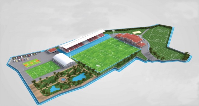 ÖMERLİ SPOR TESİSİ YENİLENİYOR