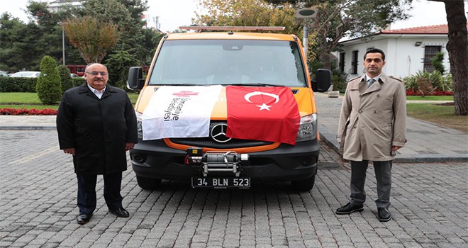 Ümraniye Belediyesi’nden Arama Kurtarma Aracı!