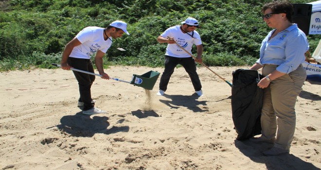 ŞİLE PLAJINA SAHİP ÇIKIYOR