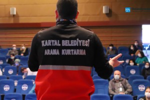 KARTAL BELEDİYESİ’NDEN İLÇEDEKİ KURUM ÇALIŞANLARINA AFET BİLİNCİ EĞİTİMİ