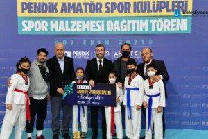AMATÖR SPOR KULÜPLERİNE MALZEME DESTEĞİ