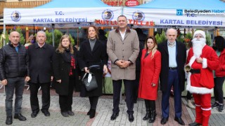 Kartal'da kadın emeği pazarı açıldı