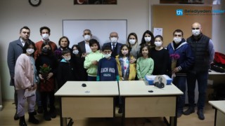 Kartal'da robotik kodlama öğrencileri sertifikalarına kavuştu