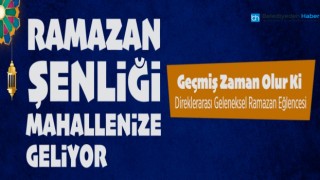 ATAŞEHİR'DE DİREKLERARASI GELENEKSEL RAMAZAN EĞLENCELERİ BAŞLIYOR