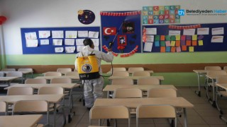 KARTAL BELEDİYESİ İLÇEDEKİ OKULLARDA HİJYEN ÇALIŞMASI BAŞLATTI