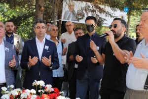 ESKİ BAKAN MEHMET MOĞULTAY VEFATININ 5’İNCİ YILINDA KABRİ BAŞINDA ANILDI