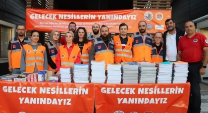 Kartallı Sivil Savunma Ekiplerinden Doğudaki Okullara Yardım Eli