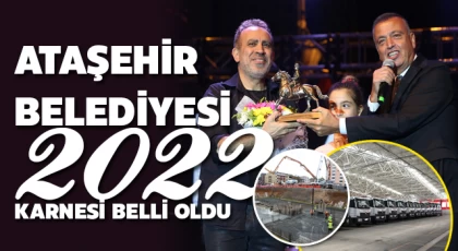 Ataşehir Belediyesi’nin 2022 Karnesi Belli Oldu!