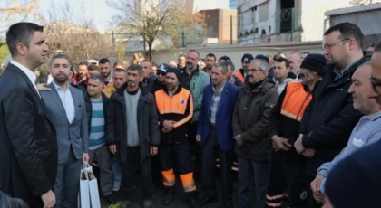 Başkan Gökhan Yüksel, Kartal Belediyesi Ailesinin Yeni Yılını Kutladı