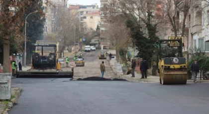 Petrol İş Mahallesi’nde 1250 Ton Asfalt Serimi Yapıldı