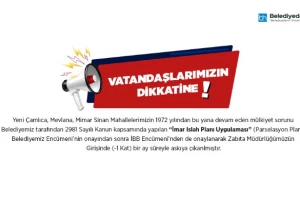 Ataşehir'de Üç Mahallenin Mülkiyet Sorunu Çözüme Kavuşuyor