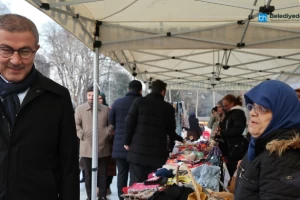 Eyüpsultan’da Kardeşlik Çarşısı kuruldu