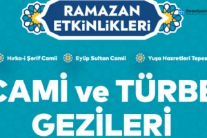 Kartal Belediyesi’nden Ramazan Ayında Vatandaşlara Cami Ve Türbe Ziyareti