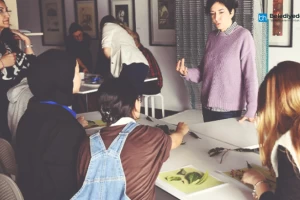 Özgün Baskı Resim Atölyesi İlk Konuk Sanatçısını Ağırladı