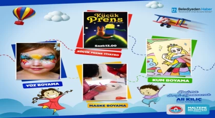 23 Nisan’da Maltepeli çocuklara gün boyu bayram eğlencesi