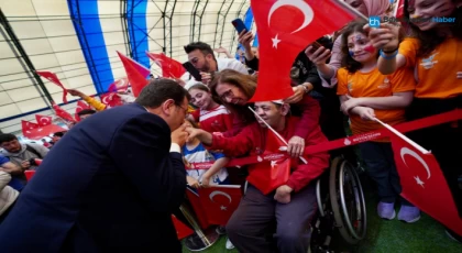 İmamoğlu, ‘engelliler Haftası Spor Şöleni’nde Konuştu