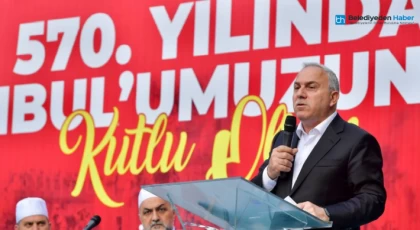 İstanbul'un Fethi'nin 570. Yılı Coşkuyla Kutlandı