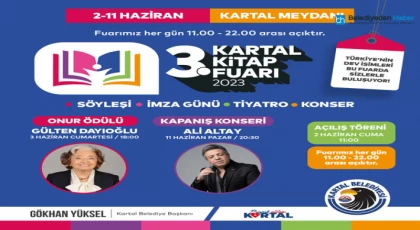 Kartal Kitap Fuarı 3. Kez Kapılarını Açıyor