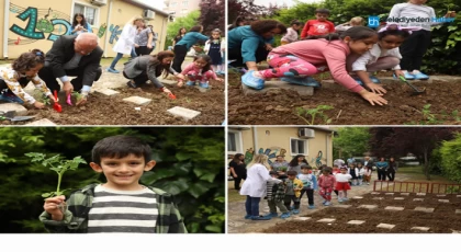 Minik Eller Toprakla Buluştu