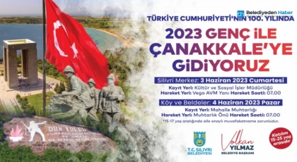 Silivri Belediyesinden Gençlere Özel Çanakkale Gezisi