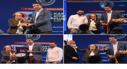 3. Kartal Kitap Fuarı’nda Yazar Gülten Dayıoğlu’na Onur Ödülü