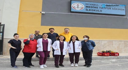 Kartal Belediyesi’nden Birinci Sınıf Öğrencilerine Ağız Ve Diş Sağlığı Taraması