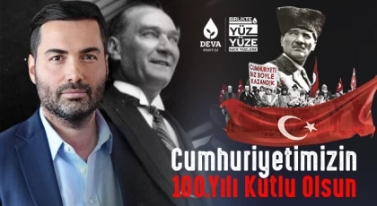 DEVA Partisi İstanbul İl Başkan Yardımcısı - İş İnsanı Cihan Aslan Özkan, ’Cumhuriyetimiz 100 yıllık tarihiyle örnek olmuştur!’
