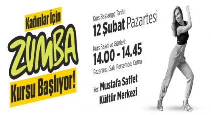 Ataşehir’de kadınlara özel ücretsiz zumba kursları başlıyor!