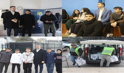 Başkan Yüksel’den Öğrencilere Sürpriz Ziyaret