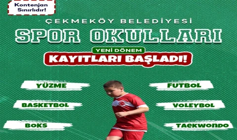 Çocuklar, Spor Okulları Başlıyor!